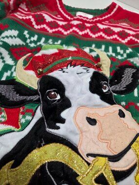 Cozy Cow Christmas Ugly Chirstmas Sweater